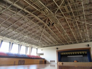 福島県県営白河体育館（現、白河中央体育館）